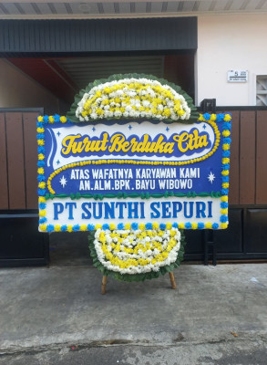 Papan Bunga Duka di Lenangguar